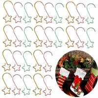 BEBUSINGOTO 60 Stück Weihnachtskugelhaken, Weihnachtsbaumhaken, Weihnachtskugel-Ornamenthaken, kleiner Ornamentbaumhaken für Weihnachtsbaum BEBUSINGOTO 60 Stück Weihnachtskugelhaken, Weihnachtsbaumhaken, Weihnachtskugel-Ornamenthaken, kleiner Ornamentbaumhaken für Weihnachtsbaum von BEBUSINGOTO