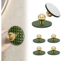 BEBUSINGOTO 6er-Pack selbstklebende Schrankknöpfe, Acryl-Spiegeltürknöpfe in Rautenform, Glasvitrinen-Schiebetüren, Schubladenknöpfe ohne Bohren BEBUSINGOTO 6er-Pack selbstklebende Schrankknöpfe, Acryl-Spiegeltürknöpfe in Rautenform, Glasvitrinen-Schiebetüren, Schubladenknöpfe ohne Bohren von BEBUSINGOTO