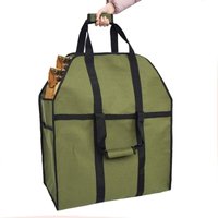 BEBUSINGOTO Aufbewahrungstasche für Brennholz, Tragetasche für Holzscheite, strapazierfähig, Oxford-Gewebe, Aufbewahrungstasche für Kaminholz, von BEBUSINGOTO