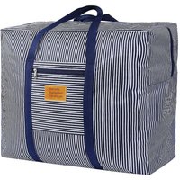 BEBUSINGOTO Aufbewahrungstaschen mit Reißverschlüssen, Bettdecken-Aufbewahrungstasche, große Aufbewahrungstaschen für Kleidung, Bettwäsche, BEBUSINGOTO Aufbewahrungstaschen mit Reißverschlüssen, Bettdecken-Aufbewahrungstasche, große Aufbewahrungstaschen für Kleidung, Bettwäsche, von BEBUSINGOTO