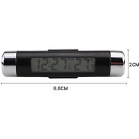 BEBUSINGOTO Auto LCD Digital Clip-on Thermometer LED Digital Uhr für Auto Thermometer Fahrzeug Armaturenbrett Elektronische Uhrzeit BEBUSINGOTO Auto LCD Digital Clip-on Thermometer LED Digital Uhr für Auto Thermometer Fahrzeug Armaturenbrett Elektronische Uhrzeit von BEBUSINGOTO