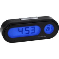 BEBUSINGOTO Autouhr, Auto-Digitaluhr mit Thermometer, Mini-Fahrzeug-Armaturenbrettuhr (Auto-Digitaluhr-Thermometer) von BEBUSINGOTO