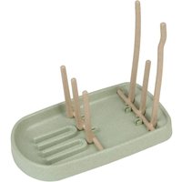 BEBUSINGOTO Babyflaschen-Abtropfgestell, Flaschenabtropfer, Flaschenabtropfer in Baumform, Babyflaschentrockner, Flaschenabtropfer mit Abtropfschale, von BEBUSINGOTO