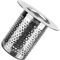BEBUSINGOTO Badewannen-Abflusssieb, 5 cm Edelstahl-Duschhaarfilter – Küchenspülenstöpsel, Abflussfilternetz – für Badezimmer, BEBUSINGOTO Badewannen-Abflusssieb, 5 cm Edelstahl-Duschhaarfilter – Küchenspülenstöpsel, Abflussfilternetz – für Badezimmer, von BEBUSINGOTO