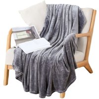 BEBUSINGOTO Decke für Couch oder Bett, Kuscheldecke in Kuschelgröße, weicher und flauschiger Plüsch, super gemütlich und bequem für alle Jahreszeiten von BEBUSINGOTO