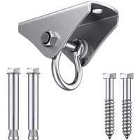 BEBUSINGOTO Deckenhaken, Boxsackhaken, Fitness-Aufhängung, Decken- und Wandhaken für Hängematte, Stuhl, Schaukel mit Tragkraft bis 340 kg für Beton BEBUSINGOTO Deckenhaken, Boxsackhaken, Fitness-Aufhängung, Decken- und Wandhaken für Hängematte, Stuhl, Schaukel mit Tragkraft bis 340 kg für Beton von BEBUSINGOTO