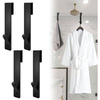 BEBUSINGOTO Duschhaken 4er Set, Edelstahl Duschhaken, Duschtürhaken Handtuch- und Rasierhaken Stahl BEBUSINGOTO Duschhaken 4er Set, Edelstahl Duschhaken, Duschtürhaken Handtuch- und Rasierhaken Stahl von BEBUSINGOTO
