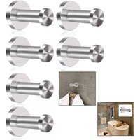 BEBUSINGOTO Edelstahlhaken Badezimmerhaken Kleiderhaken Wandhaken Multi-Spezifikation Zylinder Einzelhaken Haken BEBUSINGOTO Edelstahlhaken Badezimmerhaken Kleiderhaken Wandhaken Multi-Spezifikation Zylinder Einzelhaken Haken von BEBUSINGOTO