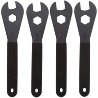 BEBUSINGOTO Fahrradschlüssel – Robuster, multifunktionaler Konusschlüssel aus Karbonstahl, Fahrradreparaturwerkzeug (15 mm, 16 mm, 17 mm, 18 mm) von BEBUSINGOTO