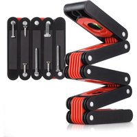 BEBUSINGOTO Faltbare Wasserwaage, magnetische, multifunktionale, leicht ablesbare Wasserwaage, Blasentreppe, Winkelrohr, Mehrwinkelmessung, BEBUSINGOTO Faltbare Wasserwaage, magnetische, multifunktionale, leicht ablesbare Wasserwaage, Blasentreppe, Winkelrohr, Mehrwinkelmessung, von BEBUSINGOTO