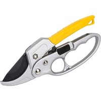 BEBUSINGOTO Gartenschere, professionelle Garten-Pfropfschere, Federgriffe von BEBUSINGOTO