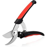BEBUSINGOTO Gartenschere, professionelle Gartenschere, Baumschere, Gartenschere aus Stahllegierung, Bypass-Gartenschere für Blumenzweige von BEBUSINGOTO