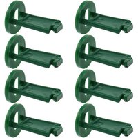 BEBUSINGOTO Gewächshaus-Drehklammern, Gewächshaushaken, Pflanzen- und Blumen-Aufhängeklammer-Set, Gewächshaus-Aufhängewerkzeug – 50 Stück BEBUSINGOTO Gewächshaus-Drehklammern, Gewächshaushaken, Pflanzen- und Blumen-Aufhängeklammer-Set, Gewächshaus-Aufhängewerkzeug – 50 Stück von BEBUSINGOTO