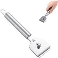 BEBUSINGOTO Glasreiniger – Edelstahl-Schaber mit Rasierklinge und 4 Ersatzklingen. Keramik-Glasreiniger für Glas- und Induktionskochfelder. BEBUSINGOTO Glasreiniger – Edelstahl-Schaber mit Rasierklinge und 4 Ersatzklingen. Keramik-Glasreiniger für Glas- und Induktionskochfelder. von BEBUSINGOTO