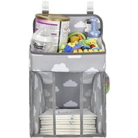 BEBUSINGOTO Hängender Windel-Organizer, Baby-Windel-Caddy-Organizer, zum Aufhängen an Kinderbett, Auto, Wickeltisch oder Wand, BEBUSINGOTO Hängender Windel-Organizer, Baby-Windel-Caddy-Organizer, zum Aufhängen an Kinderbett, Auto, Wickeltisch oder Wand, von BEBUSINGOTO