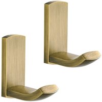 BEBUSINGOTO Handtuchhaken aus antikem Messing, Wandmontage, Rockhaken, Badezimmer, Vintage-Haken, 2er-Pack BEBUSINGOTO Handtuchhaken aus antikem Messing, Wandmontage, Rockhaken, Badezimmer, Vintage-Haken, 2er-Pack von BEBUSINGOTO