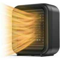 BEBUSINGOTO Heizlüfter, Keramik-Elektroheizung, 800 W, 2 Leistungsstufen, Mini-Elektro-Heizlüfter mit Überhitzungs- und Kippschutz bei heißem Wind BEBUSINGOTO Heizlüfter, Keramik-Elektroheizung, 800 W, 2 Leistungsstufen, Mini-Elektro-Heizlüfter mit Überhitzungs- und Kippschutz bei heißem Wind von BEBUSINGOTO