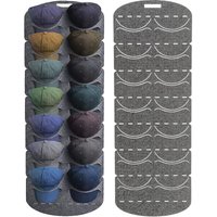 BEBUSINGOTO Hutständer für Baseballkappen, zum Aufhängen über der Tür, Hutständer für Baseballkappen, Organizer für Schrankwand, 14 Taschen BEBUSINGOTO Hutständer für Baseballkappen, zum Aufhängen über der Tür, Hutständer für Baseballkappen, Organizer für Schrankwand, 14 Taschen von BEBUSINGOTO