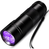 BEBUSINGOTO LE UV-LED-Taschenlampe, Ultraviolett-Taschenlampe 395 nm LED-Schwarzlicht-Taschenlampe, zum Erkennen von Flecken auf BEBUSINGOTO LE UV-LED-Taschenlampe, Ultraviolett-Taschenlampe 395 nm LED-Schwarzlicht-Taschenlampe, zum Erkennen von Flecken auf von BEBUSINGOTO