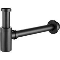 BEBUSINGOTO Mattschwarzer Standardsiphon in Mattschwarz, Kupfer-Wandabflusstrenner BEBUSINGOTO Mattschwarzer Standardsiphon in Mattschwarz, Kupfer-Wandabflusstrenner von BEBUSINGOTO