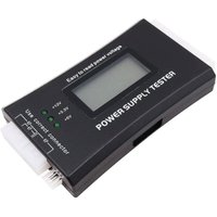 BEBUSINGOTO Netzteil-Tester für PCs mit LCD-Bildschirm, 20/24-polig, Netzteil für SATA- und IDE-Festplattenanschlüsse, ATX, ITX, BYI BEBUSINGOTO Netzteil-Tester für PCs mit LCD-Bildschirm, 20/24-polig, Netzteil für SATA- und IDE-Festplattenanschlüsse, ATX, ITX, BYI von BEBUSINGOTO