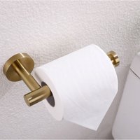 BEBUSINGOTO Papierhandtuchhalter, Wandmontage, Toilettenpapierhalter, Handtuchhalter, SUS 304 Edelstahl (Gold) von BEBUSINGOTO