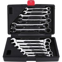 BEBUSINGOTO Ratschenschlüssel, Steckschlüsselsatz und Bits, Ratschenschlüsselsatz 8 mm – 19 mm, 12-teilig, für Garage, Heimwerker (englischer BEBUSINGOTO Ratschenschlüssel, Steckschlüsselsatz und Bits, Ratschenschlüsselsatz 8 mm – 19 mm, 12-teilig, für Garage, Heimwerker (englischer von BEBUSINGOTO