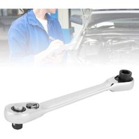 BEBUSINGOTO Ratschenschlüssel-Set – Mini-Ratschen-Steckschlüssel, 1/4-Zoll-Sechskant-Antrieb, Drehmomentschlüssel (Größe: 130 mm) von BEBUSINGOTO