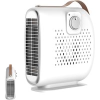 BEBUSINGOTO Raumheizung, 2 Modi Badezimmer-Heizlüfter, Tragbare Mini-Elektroheizung Kleine Raumheizung von BEBUSINGOTO