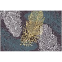 BEBUSINGOTO Rutschfeste Fußmatte, langlebige Tür-/Eingangsmatte, Innentürmatte, weich, waschbar, für den Außenbereich, Badezimmer, Wohnzimmer, von BEBUSINGOTO