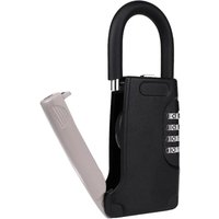 BEBUSINGOTO Schlüsseltresor mit Zahlenschloss, wasserdichter Schlüsseltresor, tragbarer Aufbewahrungskasten mit Druckknopf, Tresor für BEBUSINGOTO Schlüsseltresor mit Zahlenschloss, wasserdichter Schlüsseltresor, tragbarer Aufbewahrungskasten mit Druckknopf, Tresor für von BEBUSINGOTO