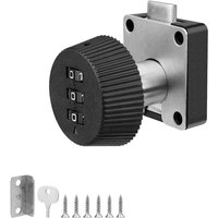 BEBUSINGOTO Schubladenschloss, Digitales Zahlenschloss, Schlüsselloses Schließfach-Zahlenschloss, Sicherheitsschloss für Vitrinen, Briefkästen von BEBUSINGOTO