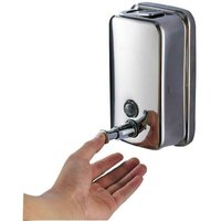 BEBUSINGOTO Seifenspender zur Wandmontage – Seifenspender aus Edelstahl für das Badezimmer zur Wandmontage – mit hochwertiger auslaufsicherer Pumpe BEBUSINGOTO Seifenspender zur Wandmontage – Seifenspender aus Edelstahl für das Badezimmer zur Wandmontage – mit hochwertiger auslaufsicherer Pumpe von BEBUSINGOTO