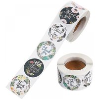 BEBUSINGOTO Selbstklebende Briefumschlag-Verschlussetiketten, 2 Rollen/1000 Stück BEBUSINGOTO Selbstklebende Briefumschlag-Verschlussetiketten, 2 Rollen/1000 Stück von BEBUSINGOTO