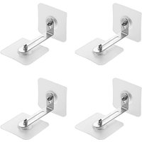 BEBUSINGOTO Selbstklebende Möbel-Wandanker (4 Paar), Anti-Kipp-Möbelgurt-Set, sichere Befestigung von Bücherregalen, Regalen, Kommoden und Schränken von BEBUSINGOTO