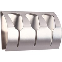 BEBUSINGOTO Selbstklebender Handtuchhalter, 3 Edelstahlhaken, Tragkraft 3 kg BEBUSINGOTO Selbstklebender Handtuchhalter, 3 Edelstahlhaken, Tragkraft 3 kg von BEBUSINGOTO