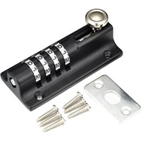 BEBUSINGOTO Sicherheitsschloss mit Zahlenkombination für Schiebetüren – hohe Sicherheit – 4-stellig – für Gartenhäuser, Hausverstärkungen, Scheunen, BEBUSINGOTO Sicherheitsschloss mit Zahlenkombination für Schiebetüren – hohe Sicherheit – 4-stellig – für Gartenhäuser, Hausverstärkungen, Scheunen, von BEBUSINGOTO