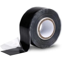 BEBUSINGOTO Silikon-Isolierband 25 mm x 3 m – Schwarzes Silikonband – Wasserdichtes Klebeband von BEBUSINGOTO