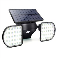BEBUSINGOTO Solarleuchte Outdoor 56 LED Solar Flutlicht Bewegungsmelder Dual Panel Sicherheitsleuchte 360° Einstellbar Wandleuchte IP65 Wasserdicht BEBUSINGOTO Solarleuchte Outdoor 56 LED Solar Flutlicht Bewegungsmelder Dual Panel Sicherheitsleuchte 360° Einstellbar Wandleuchte IP65 Wasserdicht von BEBUSINGOTO