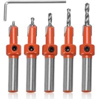 BEBUSINGOTO Stück 8 mm Holzfasenbohrer Senker Anfasbohrer für die Holzbearbeitung, mit Sechskantschlüssel und Schrauben BEBUSINGOTO Stück 8 mm Holzfasenbohrer Senker Anfasbohrer für die Holzbearbeitung, mit Sechskantschlüssel und Schrauben von BEBUSINGOTO