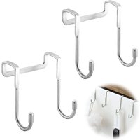 BEBUSINGOTO Stück Duschtürhaken, Türhaken, Handtuchhaken, Badezimmerhaken, selbstklebender Wandhaken, Küchenhandtuchhaken, selbstklebend von BEBUSINGOTO