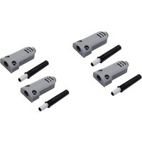 BEBUSINGOTO Stück Puffer-Dämpfer, Stoßdämpfung, Geräuschdämpfung, Türstopper für Kleiderschränke und andere Schränke BEBUSINGOTO Stück Puffer-Dämpfer, Stoßdämpfung, Geräuschdämpfung, Türstopper für Kleiderschränke und andere Schränke von BEBUSINGOTO