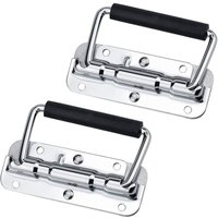 BEBUSINGOTO Stück Türziehgriff aus Metall, Federklappgriff, Koffergriff aus Metall, Kassengriff, Kassierergriff, für Türen, Fenster, Türen, Schränke BEBUSINGOTO Stück Türziehgriff aus Metall, Federklappgriff, Koffergriff aus Metall, Kassengriff, Kassierergriff, für Türen, Fenster, Türen, Schränke von BEBUSINGOTO