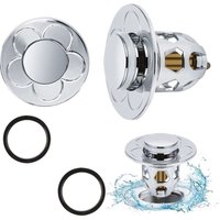 BEBUSINGOTO Stück Universal-Pop-Up-Abfluss für Waschbecken, Pop-Up-Abfluss für Waschbecken mit Anti-Verstopfungsfilter, Anti-Blockier-Abflussfilter BEBUSINGOTO Stück Universal-Pop-Up-Abfluss für Waschbecken, Pop-Up-Abfluss für Waschbecken mit Anti-Verstopfungsfilter, Anti-Blockier-Abflussfilter von BEBUSINGOTO