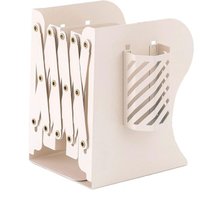 BEBUSINGOTO Stück ausziehbare Buchstütze, verstellbare Buchstütze aus Metall, geeignet für schwere Bücher, Regal-Organizer-Halter für Tische, Büro, BEBUSINGOTO Stück ausziehbare Buchstütze, verstellbare Buchstütze aus Metall, geeignet für schwere Bücher, Regal-Organizer-Halter für Tische, Büro, von BEBUSINGOTO