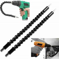 BEBUSINGOTO Stück flexible Bohrerverlängerungen, 11,6 Zoll Schraubendreher-Weichstangen, Schraubendreher-Verlängerungsstange für elektrische BEBUSINGOTO Stück flexible Bohrerverlängerungen, 11,6 Zoll Schraubendreher-Weichstangen, Schraubendreher-Verlängerungsstange für elektrische von BEBUSINGOTO