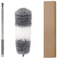 BEBUSINGOTO Teleskop-Staubwedel, Spinnennetz-Staubwedel, Wolfskopf, 250 cm, faltbar, waschbarer Kopf BEBUSINGOTO Teleskop-Staubwedel, Spinnennetz-Staubwedel, Wolfskopf, 250 cm, faltbar, waschbarer Kopf von BEBUSINGOTO