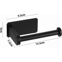 BEBUSINGOTO Toilettenpapierhalter aus Edelstahl - AKK5 - schwarz BEBUSINGOTO Toilettenpapierhalter aus Edelstahl - AKK5 - schwarz von BEBUSINGOTO