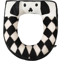 BEBUSINGOTO Toilettensitz – Dicker Toilettensitz mit Cartoon-Hundemotiv, universeller, dicker Plüsch-Toilettensitz für Badezimmer, Toilettenring, BEBUSINGOTO Toilettensitz – Dicker Toilettensitz mit Cartoon-Hundemotiv, universeller, dicker Plüsch-Toilettensitz für Badezimmer, Toilettenring, von BEBUSINGOTO