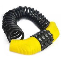 BEBUSINGOTO Tragbares Motorradhelmschloss, Fahrrad-Zahlenschloss, Ø4 150 cm, für Motorräder, Mountainbikes von BEBUSINGOTO